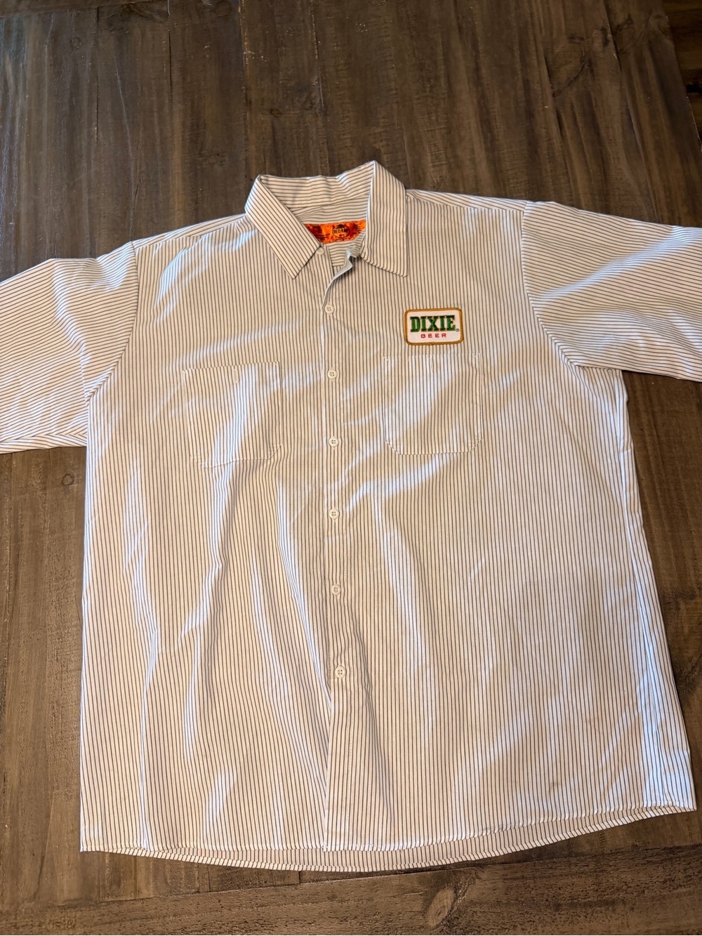 Dixie Beer Brewery Button Down Shirt Size 2XL XXL